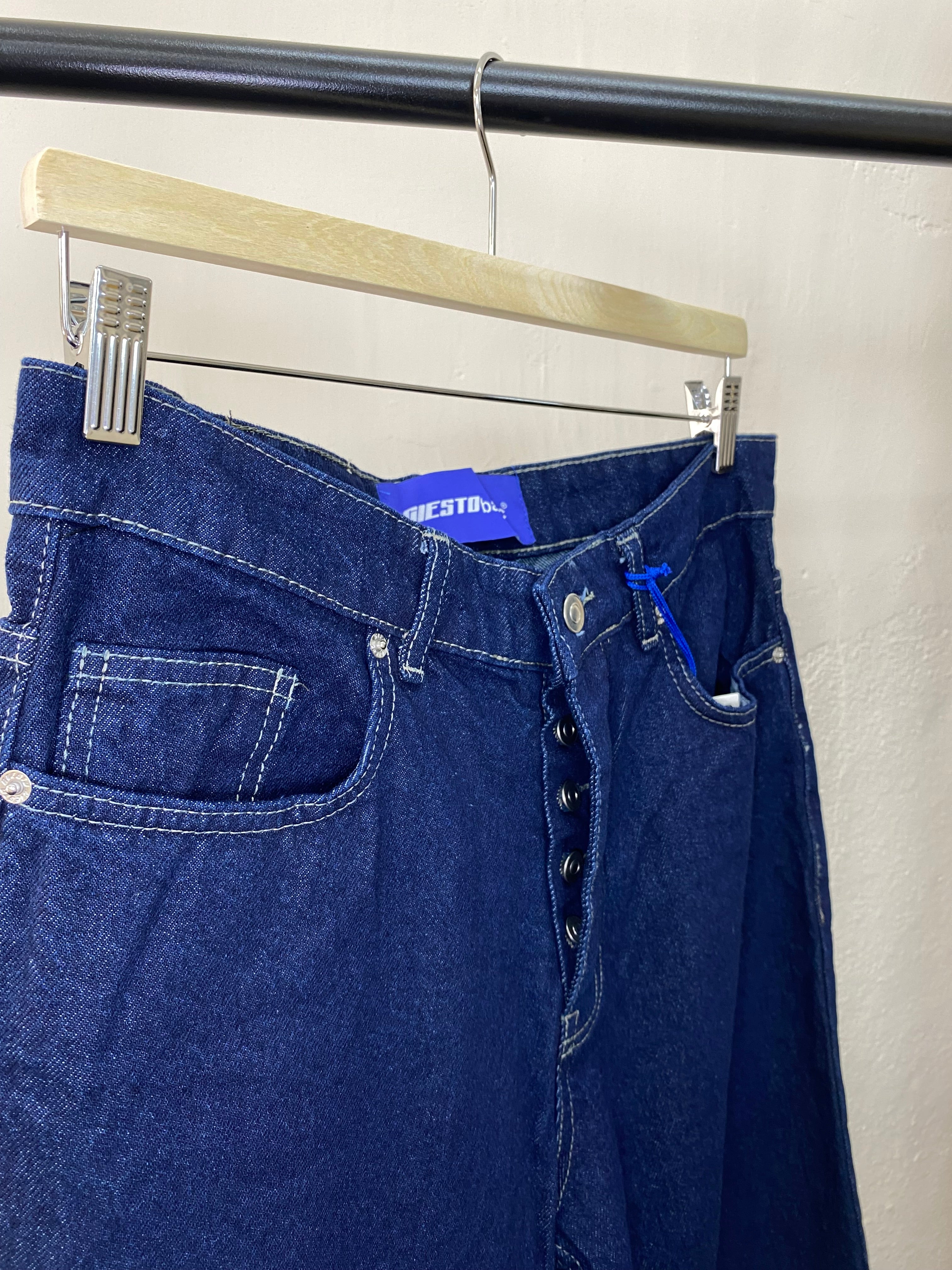 Lacivert Fit Jean - Straight Leg