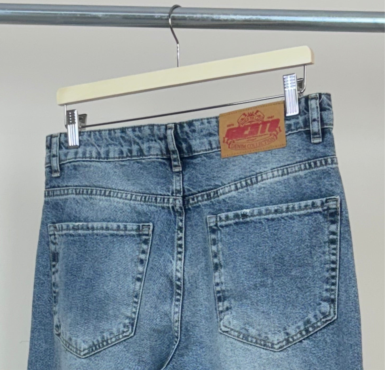 Acid Blue Jean – Straight Fit %100 Pamuk