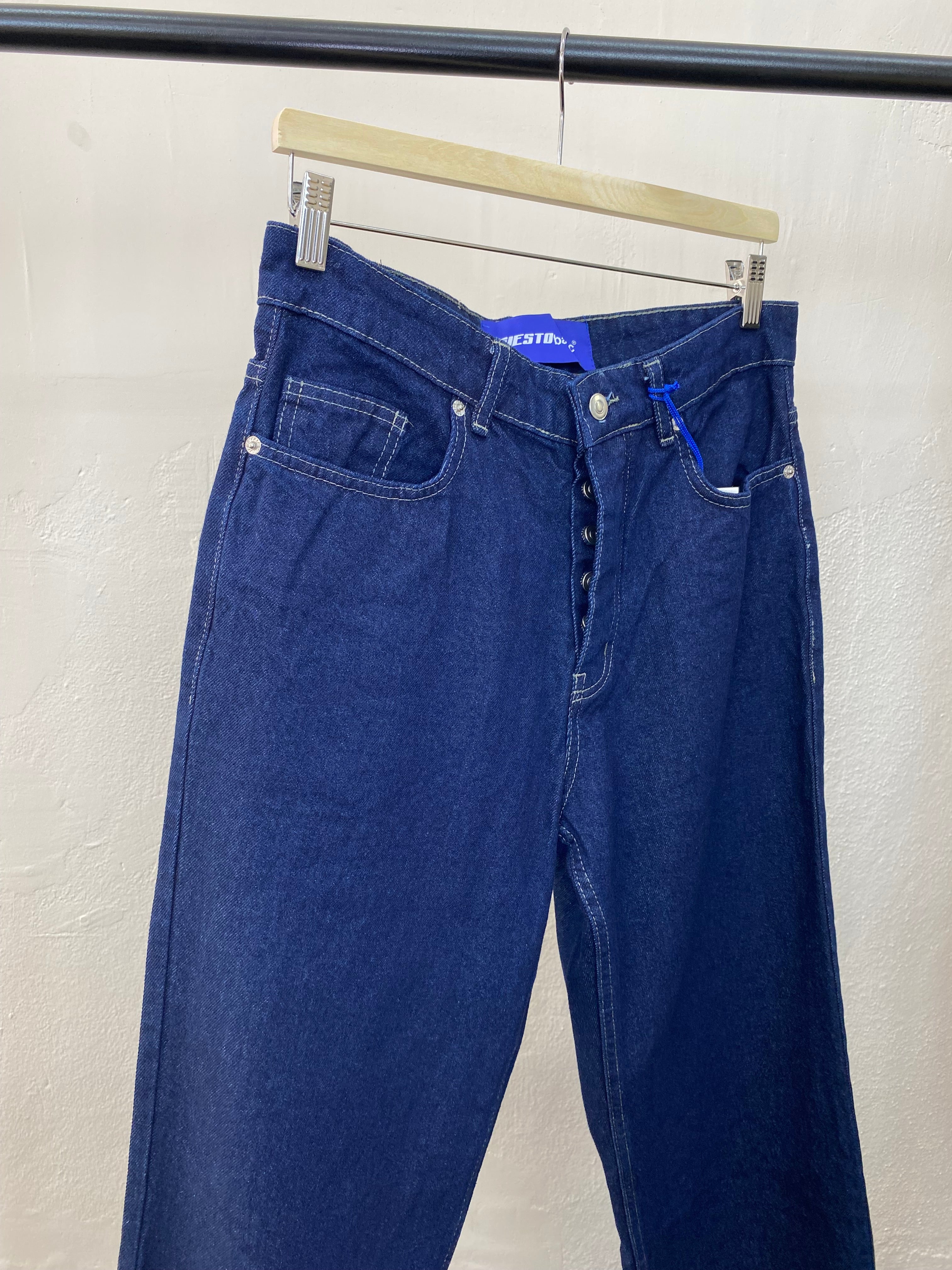 Lacivert Fit Jean - Straight Leg